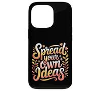 Carcasa para iPhone 13 Pro Spread Your Own Ideas Thinker Mind Thoughts |-