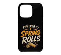 Carcasa para iPhone 13 Pro Spring Rolls Eating Asian Food Funny