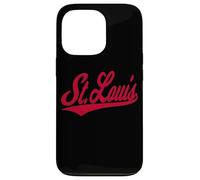 Carcasa para iPhone 13 Pro ST. Louis Varsity Script Vintage Retro Sports Jersey Estilo