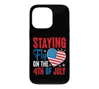 Carcasa para iPhone 13 Pro Staying Fly on The 4th of July Toddler Happy 4th of July