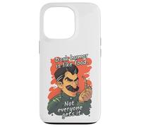 Carcasa para iPhone 13 Pro Sudadera con Capucha Dark Humor Is Like Food Not Everyone Gets It Sarcasm