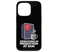 Carcasa para iPhone 13 Pro Sysadmin Devops Debugging In Production At 3AM
