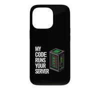 Carcasa para iPhone 13 Pro SysAdmin Programmer My Code Runs Your Server