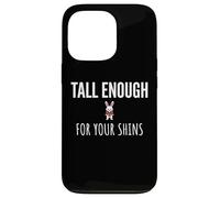 Carcasa para iPhone 13 Pro Tall Enough for Your Shins Cute Bunny Rabbit Boxing