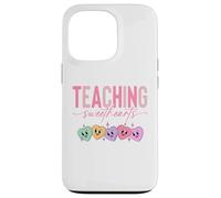 Carcasa para iPhone 13 Pro Teaching Sweethearts Valentine Teacher Teaching Sweet Hearts