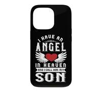 Carcasa para iPhone 13 Pro Tengo un ángel en el Cielo y lo llamo Recuerdo de mi Hijo