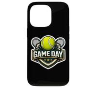 Carcasa para iPhone 13 Pro Tenis Game Day Fan Lover Lindo Jugador Entrenador Espectador Cita