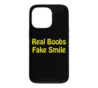 Carcasa para iPhone 13 Pro Tetas Reales. Sonrisa Falsa