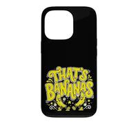 Carcasa para iPhone 13 Pro That’s Bananas Retro Yellow Fruit Summer Characters