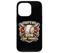 Carcasa para iPhone 13 Pro That's My Son out There Orgulloso Baseball Dad Padre Mamá Mamá