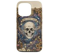 Carcasa para iPhone 13 Pro The Cosmic Sigil Celestial Skull and Galaxy