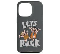 Carcasa para iPhone 13 Pro The Flintstones Fred Barney Let's Rock