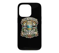 Carcasa para iPhone 13 Pro The Glass Always Half Full de vitrales y atrapasoles