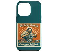 Carcasa para iPhone 13 Pro The Holy Trinity Compression Fuel Spark Keep Faith Running