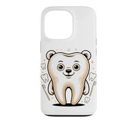 Carcasa para iPhone 13 Pro The Molar Bear Dental Assistant Dentist Tooth Pun
