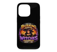 Carcasa para iPhone 13 Pro They Burning All The Witches Gothic Halloween Mujer