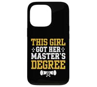 Carcasa para iPhone 13 Pro This Girl Got Her Masters Degree Graduation Mastered It 2026