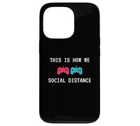 Carcasa para iPhone 13 Pro This Is How We Social Distance Anti Social Introverts Gamer