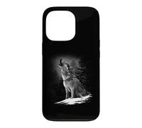 Carcasa para iPhone 13 Pro Tierra de Caza de Lobos y Fauna Silvestre del Bosque