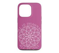 Carcasa para iPhone 13 Pro Todo es Brahman, Todo es uno, Yoga, Unicidad, Mandala Art