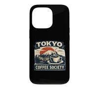 Carcasa para iPhone 13 Pro Tokyo Coffee Club Café Japonés Amante Café Retro
