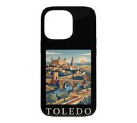 Carcasa para iPhone 13 Pro Toledo España Ciudad Histórica Puesta del Sol Arte Escéni