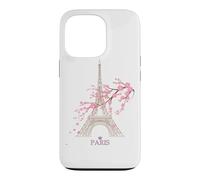 Carcasa para iPhone 13 Pro Torre Eiffel de París el Signo de Amor Francia Parisian Home