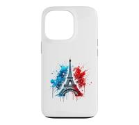 Carcasa para iPhone 13 Pro Torre Eiffel: Icono de París Revisitado en Clave Street Art