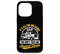 Carcasa para iPhone 13 Pro Tow Truck Driver Wrecker Its All Fun Until You Don't Pass me