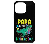 Carcasa para iPhone 13 Pro Traje de Fiesta de cumpleaños Papa of The Dinosaur Squad Grandma