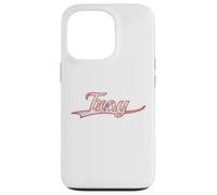 Carcasa para iPhone 13 Pro Troy New York Michigan Vintage Varsity Distressed Throwback