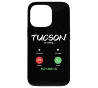 Carcasa para iPhone 13 Pro Tucson está Llamando y Debo IR a Arizona de Viaje
