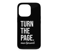 Carcasa para iPhone 13 Pro Turn The Page Book Lover Just One More Chapter Move Forward