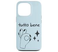 Carcasa para iPhone 13 Pro Tutto Bene - Cita del Gesto de la Mano Italiana Italia