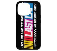 Carcasa para iPhone 13 Pro Última Vuelta: Coches de Carreras, Deportes de Motor, Carreras, Amantes de la Velocidad