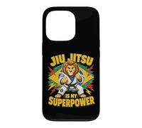 Carcasa para iPhone 13 Pro Un León Gracioso Practicando Grappling: «el Jiu-Jitsu Es Mi