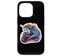 Carcasa para iPhone 13 Pro Unicornio Montar Calle Motocicletas Carreras Motoc