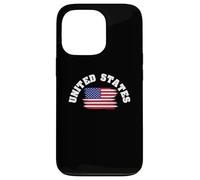 Carcasa para iPhone 13 Pro United States National Flag Country Pride Roots Vintage Gift