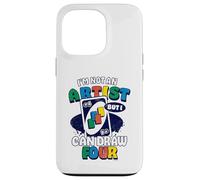 Carcasa para iPhone 13 Pro Uno - No Soy un Artista Pero Puedo Dibujar Cuatro