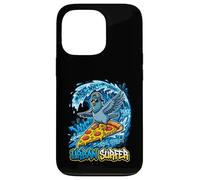 Carcasa para iPhone 13 Pro Urban Surfer Pizza Surfing Pigeon NYC Street Style