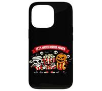 Carcasa para iPhone 13 Pro Vamos a Ver películas de Terror Lindo Espeluznante Halloween Snacks Película