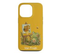 Carcasa para iPhone 13 Pro Van Gogh Funny Art Juego de Palabras con diseño de Girasoles
