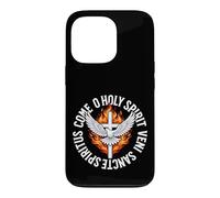Carcasa para iPhone 13 Pro Ven Espíritu Santo Veni Sancte Spiritus Pentecostés Católico