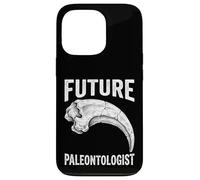 Carcasa para iPhone 13 Pro Vintage Futuro Paleontólogo Velociraptor Garra Fósil
