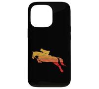 Carcasa para iPhone 13 Pro Vintage Horse Rider Girl 80s Hunter Jumper
