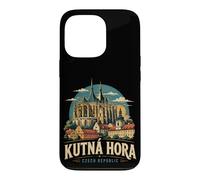 Carcasa para iPhone 13 Pro Vintage Kutna Hora República Checa Viaje Monumento Regalo