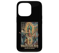 Carcasa para iPhone 13 Pro Viva Cristo Rey Guadalupe Cristeros Católicos