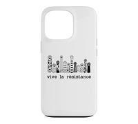 Carcasa para iPhone 13 Pro Vive La Resistance Protest Sign,Resist Cat Paw Womens Rights