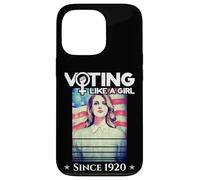 Carcasa para iPhone 13 Pro Votando como una niña Desde 1920-19ª Enmienda