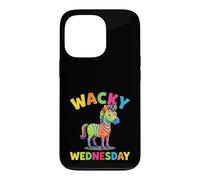 Carcasa para iPhone 13 Pro Wacky Wednesday Niños y Maestros | Mismatch Day Spirit Week